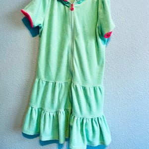 Terry cloth cover up